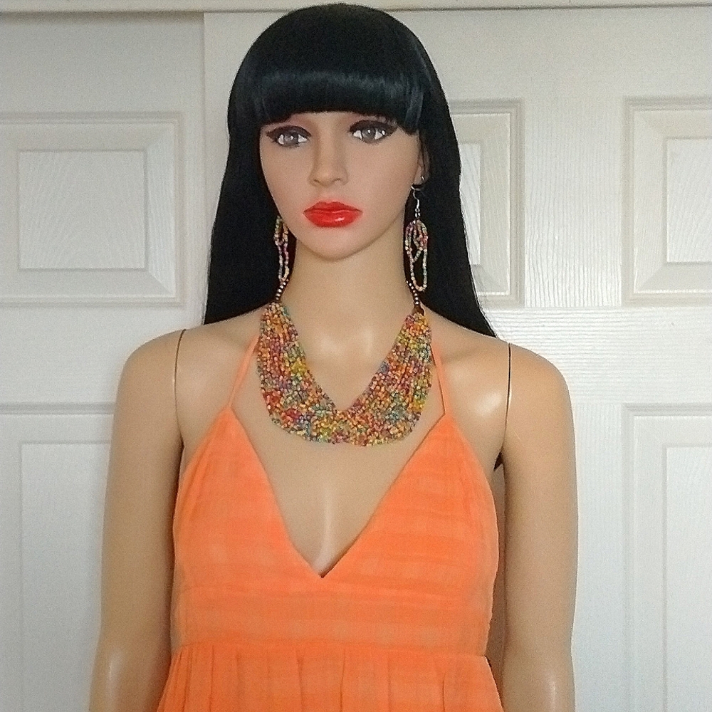 Spring_+ Mercer Halter Sundress - Picture 3 of 7